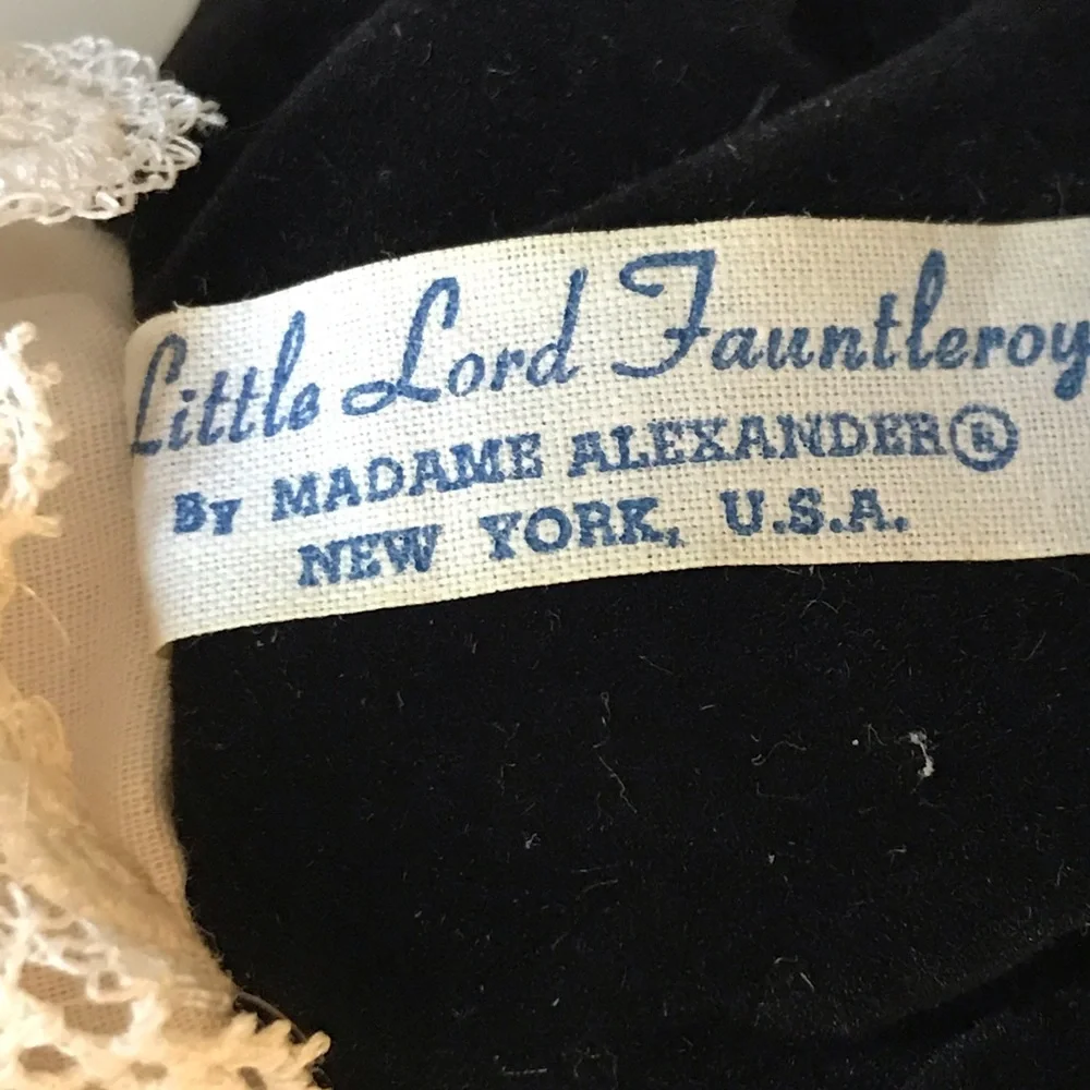 Madame‎ Alexander Lord Fauntleroy 1390 1980’s
